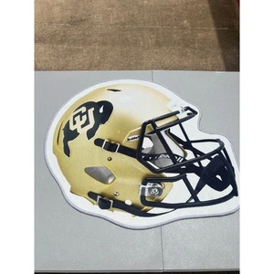 Colorado Buffaloes Cu BUFFS NCAA Helmet Rug Non Slip - Picture 1 of 1