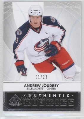 2012-13 SP Game Used Edition Authentic Rookies /23 Andrew Joudrey #117 Rookie RC - Image 1 of 2