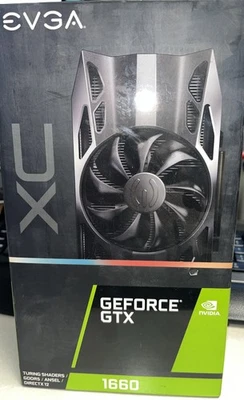 EVGA GeForce GTX 1660 XC 6GB GDDR5 PCI Express Graphics Card (06G-P4-1163-KR) - Image 1 of 4