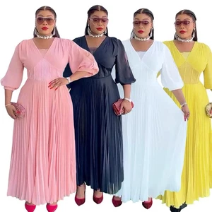 Vestido africano para mujer Dashiki Kaftan Abaya talla grande ceñido al cuerpo noche fiesta vestido - Imagen 1 de 23