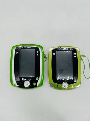 LeapFrog LeapPad 2 Learning System Green Lot Of 2 Untested (Read Desc) - Image 1 of 4