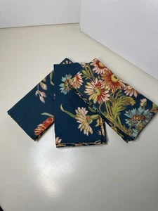 ¡Juego de 3 servilletas florales April Cornell! - Imagen 1 de 5