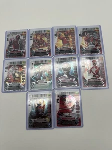 2013 Saban's SCG Power Rangers Action Card Game Lot Of 10(free Shipping) - Picture 1 of 8