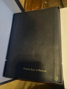 Csb She Reads Truth Bible Navy Leathertouch by Myers - Picture 1 of 13
