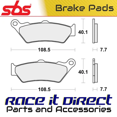 Pastillas de freno delanteras CT V-Twin SBS Zero FXS ZF3.3 2017-2019 Foto 1 de 4