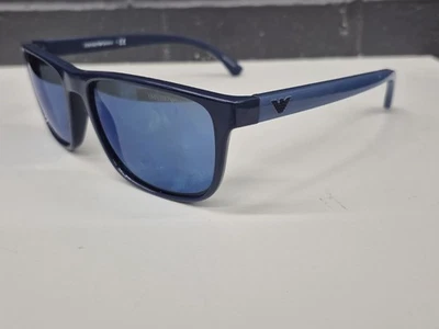 Очки солнцезащитные Emporio Armani мужские квадратные EA4087 5059/96 синие линзы 3N синие - Изображение 1 из 4