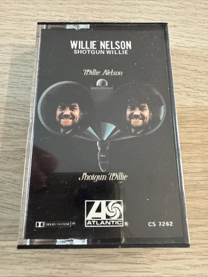 Willie Nelson - Shotgun Willie Audio Cassette Tape 1973 Atlantic Records RARE - Image 1 of 4