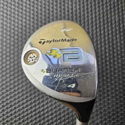 TaylorMade Burner Rescue 4 híbrido 22° diestro damas Flex Reax 50 aprox 39"" Foto 1 de 4