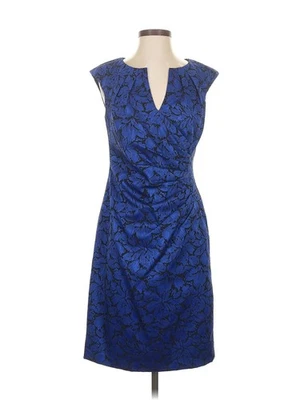 Женское синее коктейльное платье Adrianna Papell 4 - Изображение 1 из 4