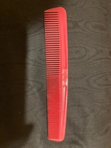 Vintage Goody USA Haarkamm 7" Hot Pink breit enge Zähne Teaser unzerbrechlich - Bild 1 von 6