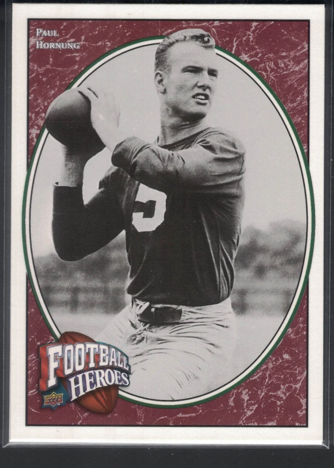 2008 Upper Deck Football Heroes - Legendary Heroes Paul Hornung #223 Packers - Image 1 of 1