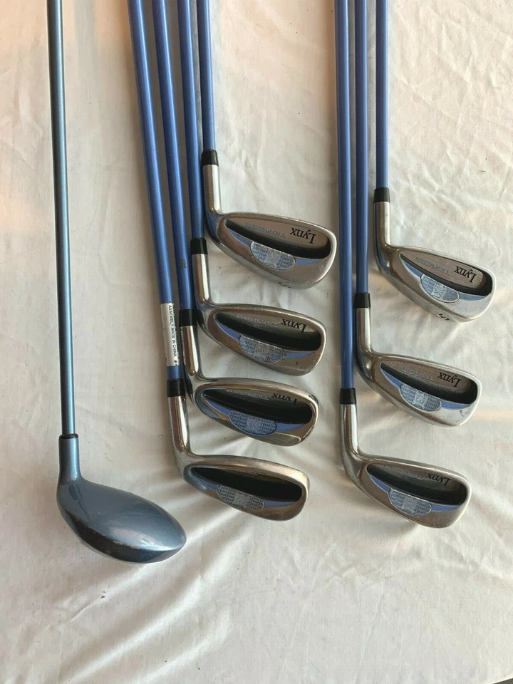 Набор айронов для гольфа женские под правую руку Lynx Tigress 5-SW Plus 11 вуд  - Изображение 1 из 4