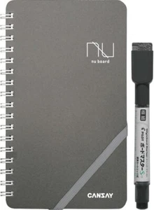 Portable Whiteboard Notebook 104x178mm with Marker Reusable Eco-Friendly - Picture 1 of 5