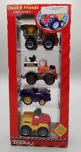 Hasbro Tonka Chuck & Friends 2006 In Package Die Cast Trucks Set Of 4. - Picture 1 of 13