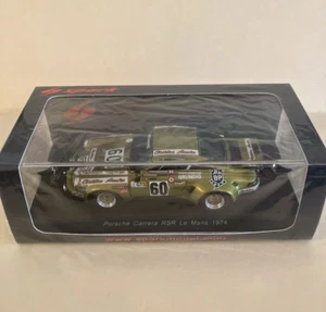 1/43 Spark Porsche Carrera RSR #60, 1974 LeMans, S3495 Gold Diecast NEW SP51 - Picture 1 of 10