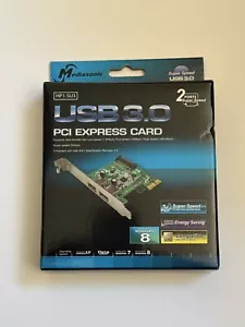 Mediasonic Super Speed 2 Ports USB 3.0 PCI Express Card - Picture 1 of 3