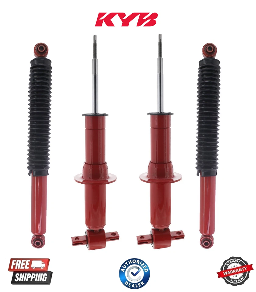 Amortiguadores delanteros y traseros KYB completos para Chevy Silverado 1500 GMC 14-19 Foto 1 de 1