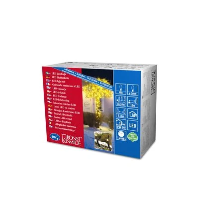 3610-000 Guirlande 40 Micro LED Jaune + Câble Noir 24 V - Photo 1/4