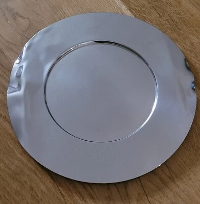 Sottopiatti in acciaio Alessi, nuovi, mai usati. - Immagine 1 di 3