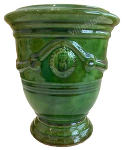Anduze Pot Mini Vert French Vase Urn - Picture 1 of 4