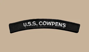 US Navy CG-63 USS Cowpens Cruiser UIM Shoulder Rocker Tab (01-02) - Bild 1 von 1