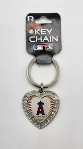 Los Angeles Angels Officially MLB Licensed HEART Keychain - Picture 1 of 2