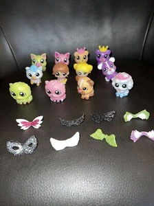 Lote Figuras Mascotas Amigos Brillo Juguete Tic Tac XOXO con Alas 20 Piezas. A6 - Imagen 1 de 3