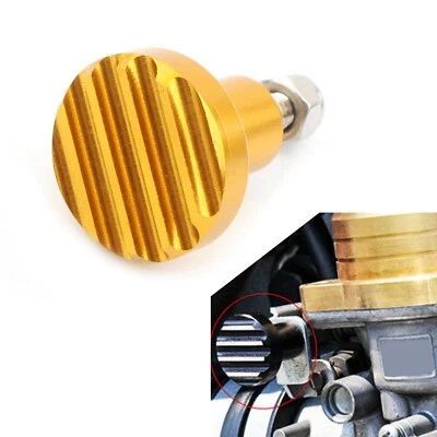 Fluted Carburetor Choke Knob For Triumph Bonneville T100/Scrambler/Thruxton 900 - Image 1 of 4