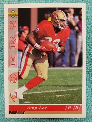 1993 UPPER DECK AMP LEE #388 SAN FRANCISCO 49ERS  - Image 1 of 4