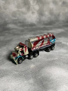 Vintage Micro Machines 1992 Classy Chromers #3 Semi Truck With American Flag - Picture 1 of 5