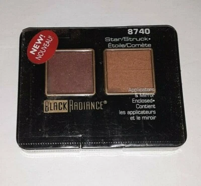 descontinuado SOMBRA DE OJOS BLACK RADIANCE DUO 8740 STAR/STRUCK starstruck SELLADO Foto 1 de 2