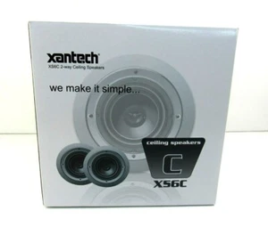 XANTECH XS6C 2-WAY CEILING SPEAKERS 6,5� PAIR NOS Lot of 2 New - Photo 1/6