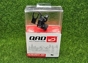 QAD Ultrarest HDX Right Hand Full Containment Drop-Away Arrow Rest #UHXBK-R - Picture 1 of 3
