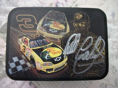 Rare Autographed Dale Earnhardt Sr 1/64 tin set #3 Bass Pro Hooked Up! - Image 1 of 4