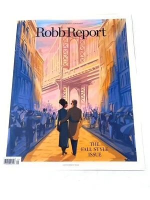 Robb Report Magazine September 2024 FALL STYLE ISSUE Private Clubs Denim Style - Image 1 of 3