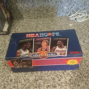 NBA HOOPS BASKETBALL COLLECT A BOOKS SERIES 1 FULL SET OF 24 - Picture 1 of 5