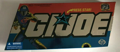 VINTAGE GI JOE 25TH ANNIVERSARY COBRA ENEMY 5 FIGURE SET NEW IN BOX - Image 1 of 4