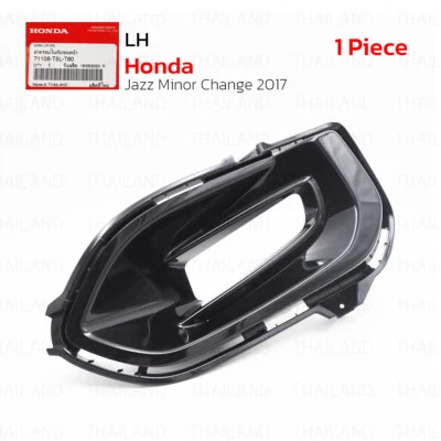 For Honda Jazz Fit Facelift 2017 - 20 Front Lh Black Fog Light Trim Molding Foto 1 de 4