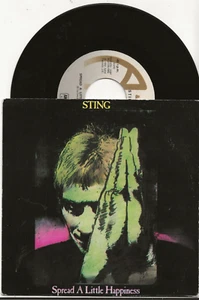 STING SPREAD A LITTLE HAPPINESS SINGLE FROM SPAIN - Picture 1 of 2