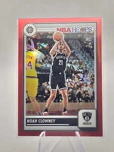 2023-24 NBA Hoops Premium Stock Red Foil Noah Clowney Rookie Card 152/275 SSP - Picture 1 of 2