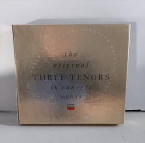 THE ORIGINAL 3 THREE TENORS IN CONCERT DELUXE GOLD EDITION CD NEW LIVE ROME 1990 - Picture 1 of 6