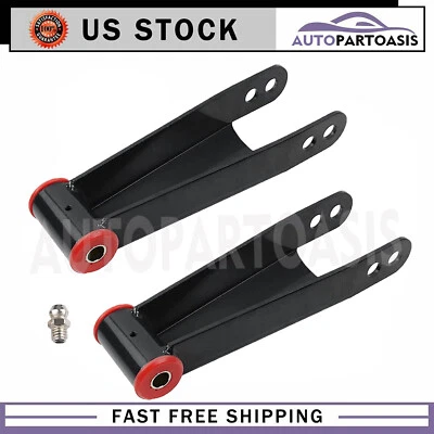 2"-3" Rear Drop Lowering Shackle Suspension Kit For GMC Sierra 1500/2500/3500 HD - Image 1 of 4