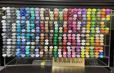 Copic marker pen Sketch All color set of 358 colors Too drawing w/ Original Case - image 1 of 4