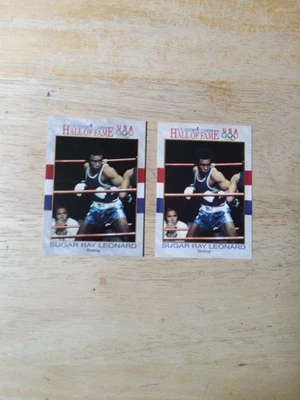 1991 impel US Olympic hall of fame #29 Sugar Ray Leonard qty 2 boxing - Image 1 of 2