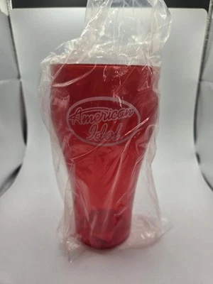  Coca Cola American Idol Cup Red 20 oz. Plastic Cup 6-1/2"  New - Image 1 of 3