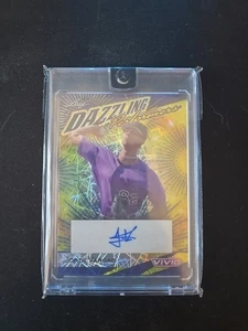 Jordy Vargas 2023 Hoja Vivid Dazzling Performers 1/1 Automático - Imagen 1 de 3