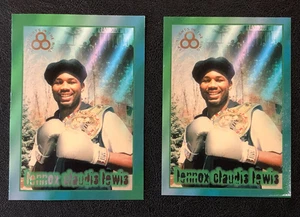 (2)x Lennox Lewis 1996 Ringside Boxing Spotlight in Ring #10 Card w/Blank Back - Picture 1 of 2