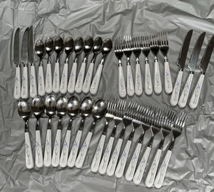 35 Teile Koordinaten Silberbesteck Besteck Shadow Iris großes Konvolut neuwertig - Bild 1 von 4