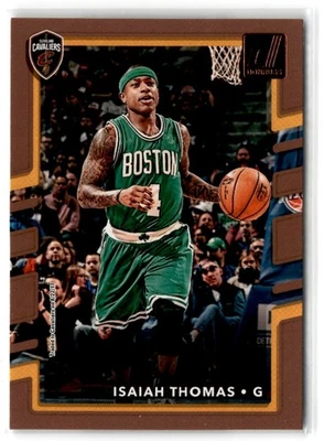 2017 Donruss Isaiah Thomas #9 Cleveland Cavaliers Basketball Card - Image 1 of 2