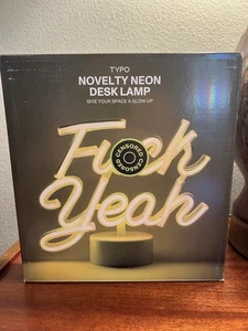 TYPO Neuheit Neonlampe F#^* Ja Neu Versiegelt im Karton - Bild 1 von 4